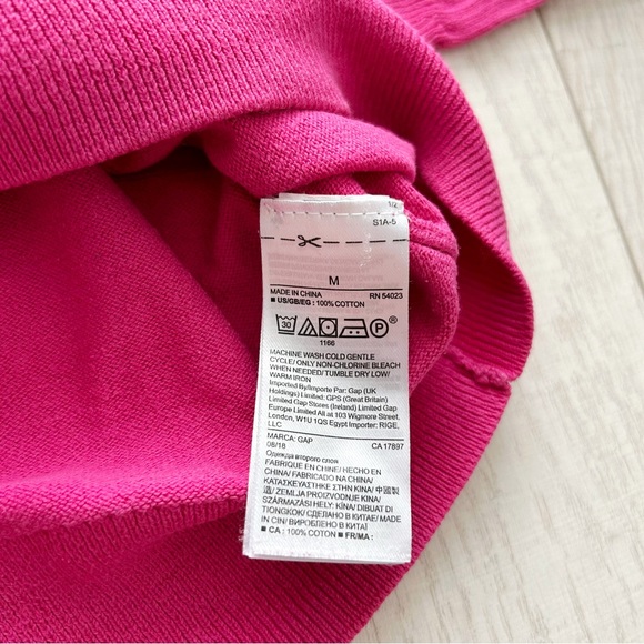 Pink and red striped sweater - Picture 4 of 6